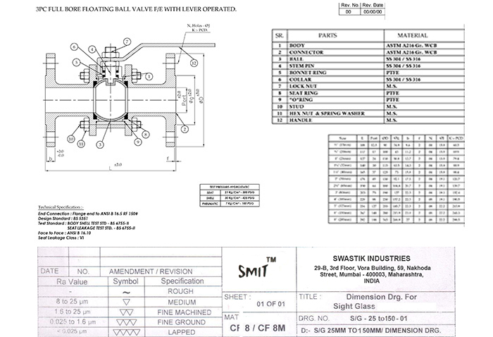 Cast Steel Y-Type Flange End